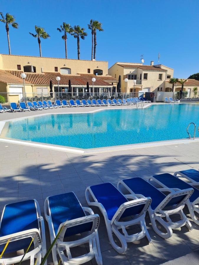Studio Climatise Box 5 G Residence Odalys Saint Loup, Piscine ,Parking Prive Et Superette 25 Agde Exterior photo