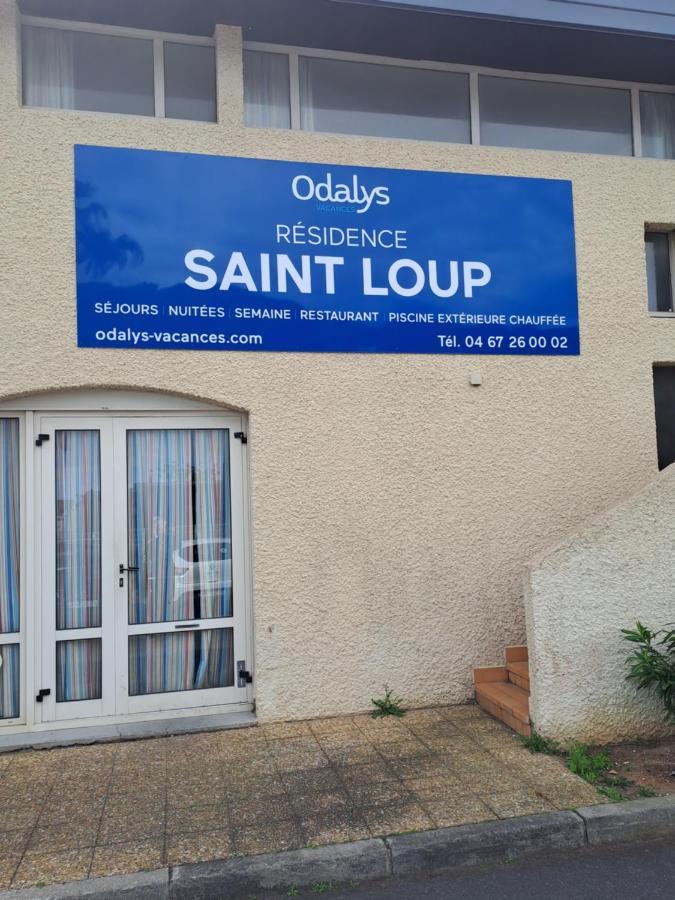 Studio Climatise Box 5 G Residence Odalys Saint Loup, Piscine ,Parking Prive Et Superette 25 Agde Exterior photo